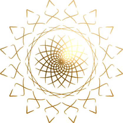 Gold Flower Mandala
